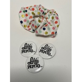 CHOUCHOUS * A POIS MULTI COLOR