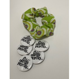 CHOUCHOUS *FLEURS  VERT