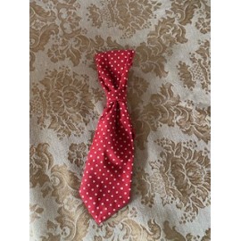 Les cravates/ moyen pois rouge