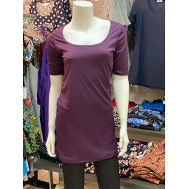 Tunique T-SHIRT LONG mauve