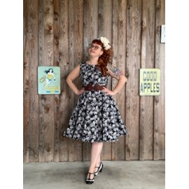 Nelly  Robe Circulaire NOIR...